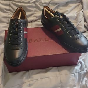 BALLY Oriano Trainspotting Leather Sneakers